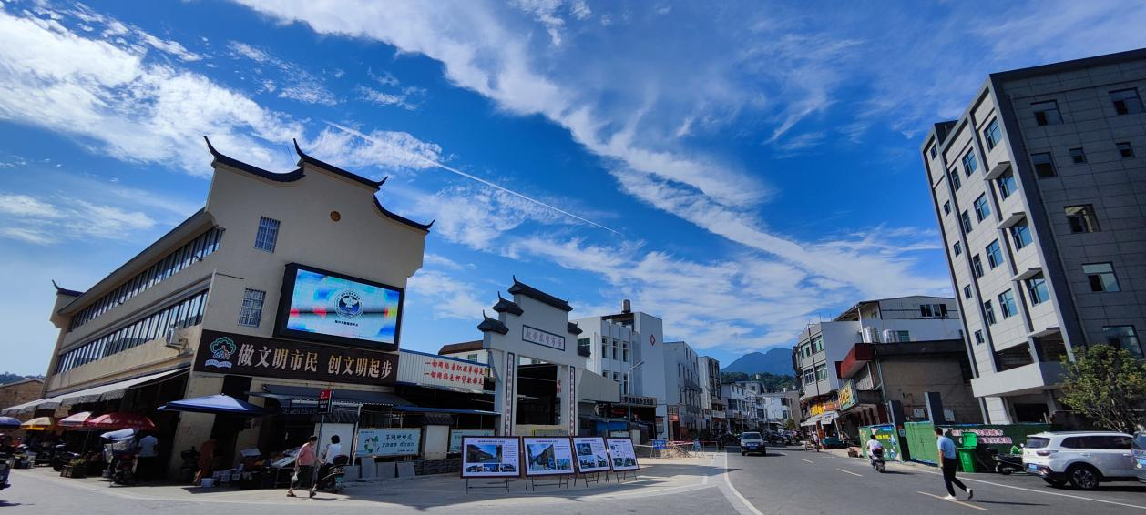 起步鎮(zhèn)街景。起步鎮(zhèn)政府供圖